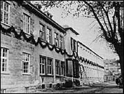 Pestalozzischule 1949 - Erster Bauabschnitt